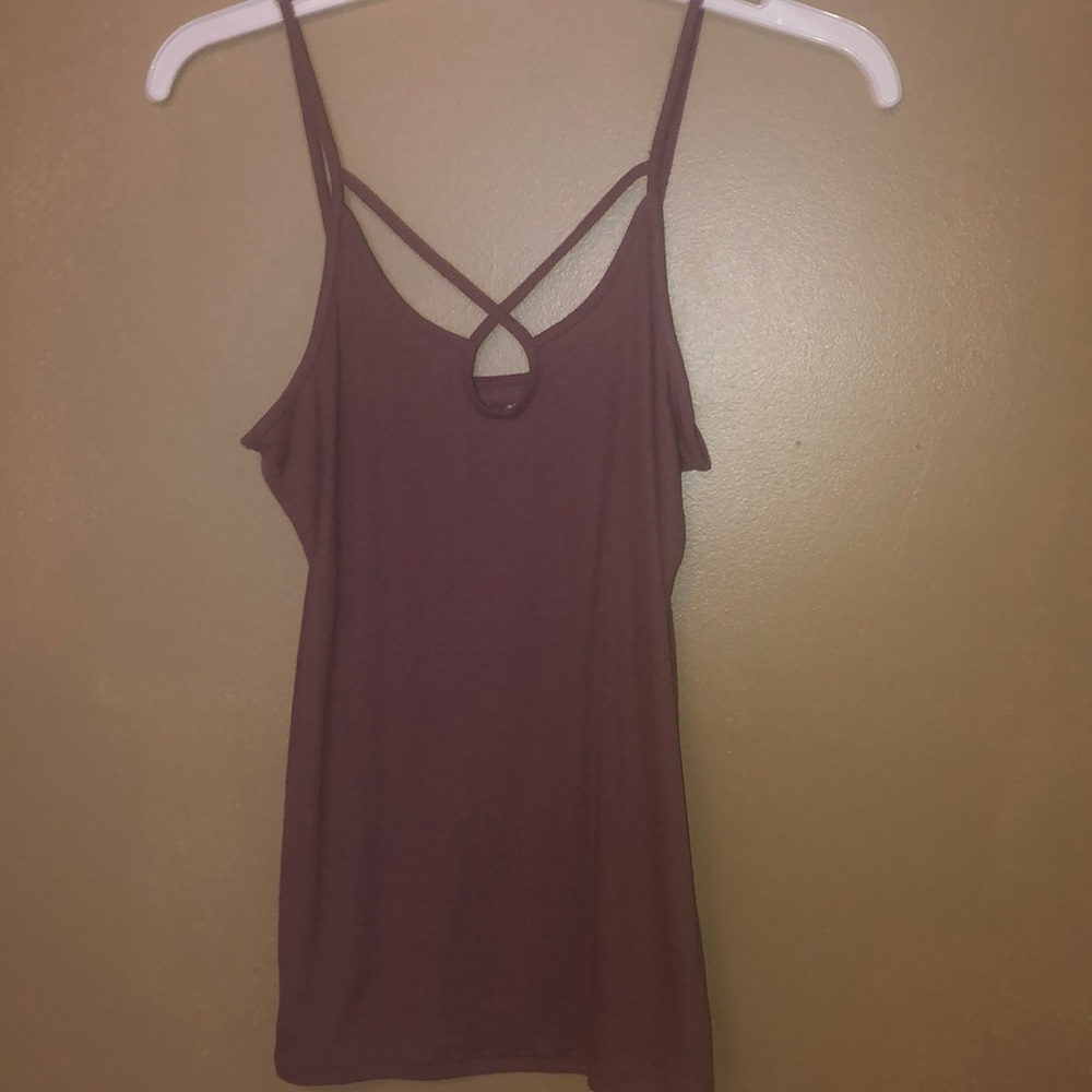 Crossed Tank top